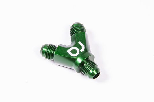 Radium 14-0186 Y-Adapter Block, 6AN Male to Dual 6AN Male - Radium Engineering | Coore Australia