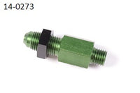 Radium AN Bulkhead Fitting with Jam Nut  - Radium Engineering | Coore Australia