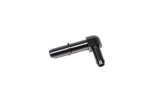 Radium 3/8" SAE Male to 90° 5/16" Barb Fitting - Radium Engineering | Coore Australia