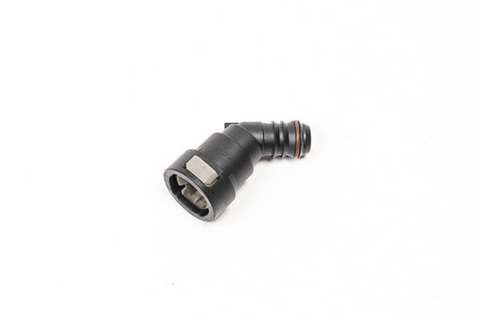 Radium 16mm SAE Female to 45° 5/8" Barb Fitting - Radium Engineering | Coore Australia