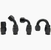 Radium 6AN PTFE Hose End Black  - Radium Engineering | Coore Australia