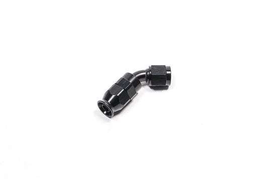 Radium 14-0632 PTFE Hose End, 6AN 45°, Black - Radium Engineering | Coore Australia
