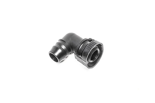 Radium 14-0768 V2 Quick Connect, 15mm Male to 90° 5/8" Barb Fitting - Radium Engineering | Coore Australia