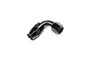 Radium 10AN Hose End, 90°, PTFE, Black - Radium Engineering | Coore Australia