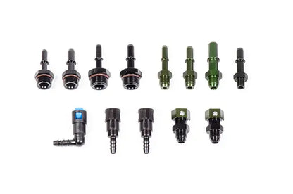 Radium SAE Female EFI Quick Connect to Barb Fittings