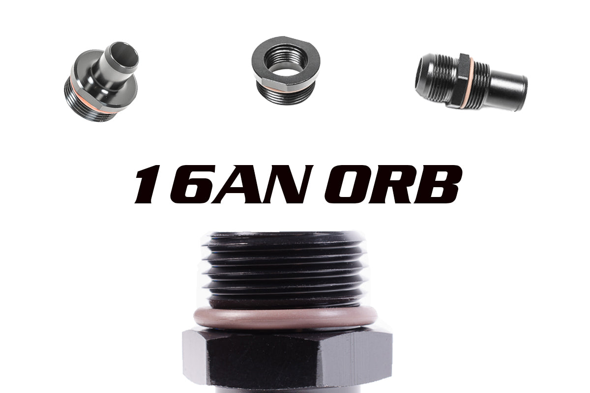 Radium 16AN ORB Male to 10AN ORB Female Coupler - Radium Engineering | Coore Australia