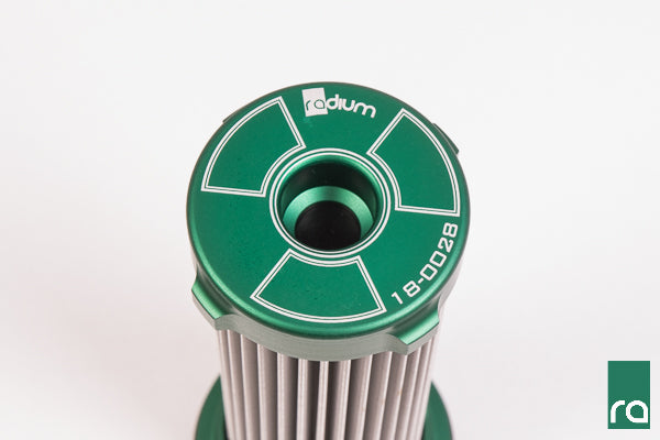Radium Transmission Filter Stainless - Nissan GT-R R35  - Radium Engineering | Coore Australia