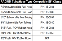 Radium EFI Hose Clamp SINGLE  - Radium Engineering | Coore Australia