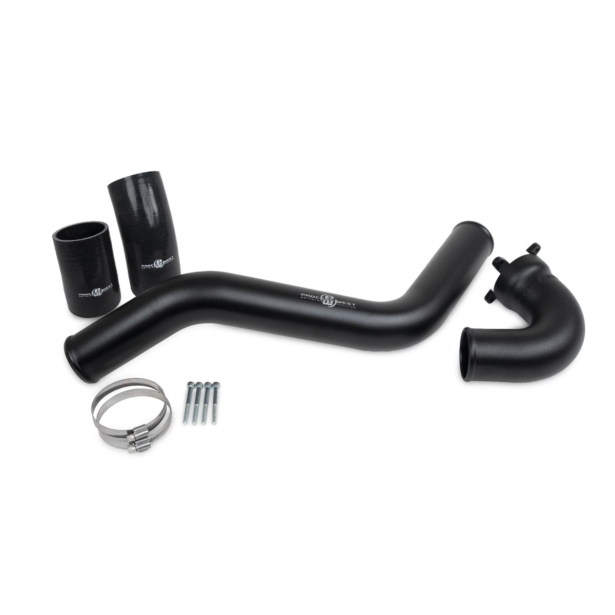 Process West Front Mount Intercooler Throttle Adaptor Pipe for PW FA24 Intake Manifold - Subaru WRX VB 2022+