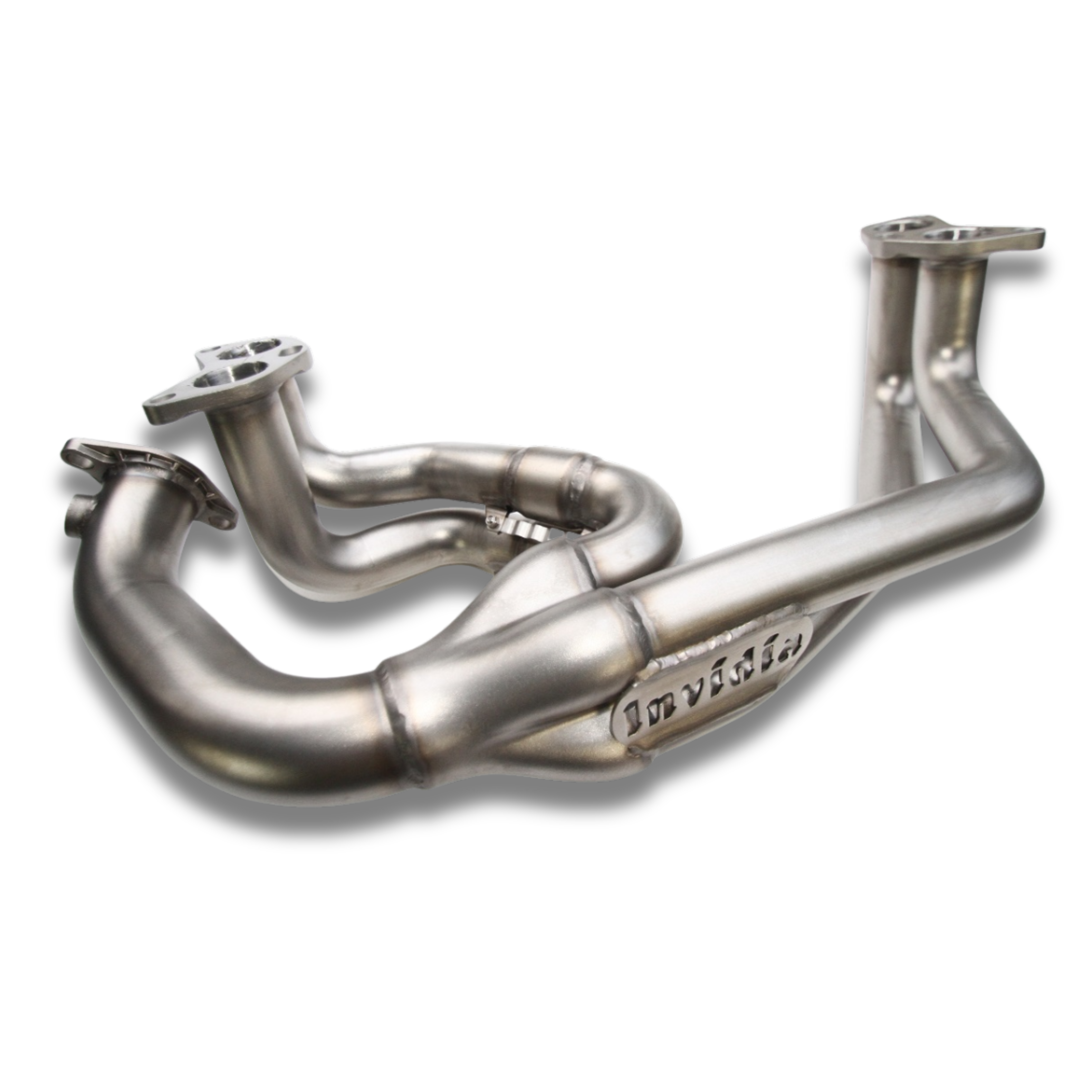 Invidia Equal Length Headers Large Pipe WRX – front angle view