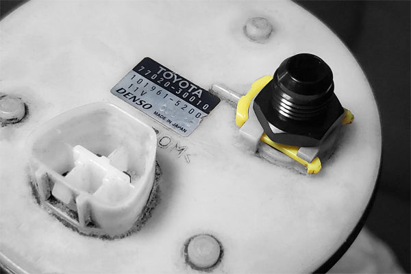 Radium 20-0032 pump adapter Lexus GS installation