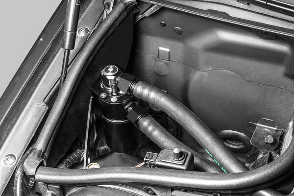 Radium Fluid Lock Catch can BMW E46 M3  - Radium Engineering | Coore Australia