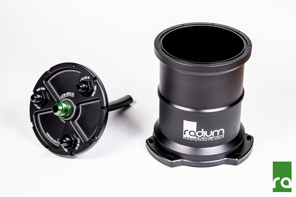 Radium Fuel Surge Tanks for External Pumps 20-0081 HVFST High Volume 20-0081 - Radium Engineering | Coore Australia