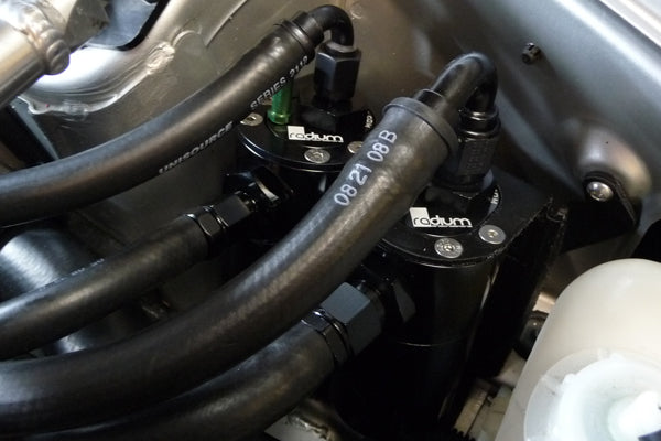 Radium Dual PCV/Crankcase Fluid Lock Catch Can Kit - Honda S2000 AP1/AP2 99-09  - Radium Engineering | Coore Australia
