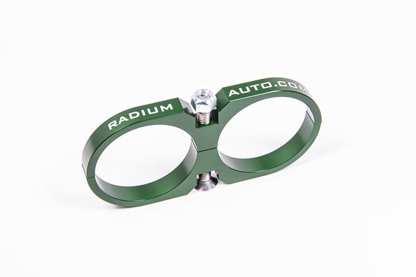 Radium 2pc Clamp, 60mm, Dual  - Radium Engineering | Coore Australia