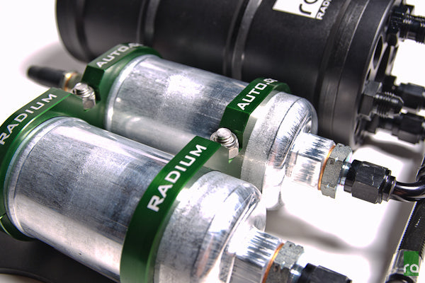 Radium 2pc Clamp, 60mm, Dual  - Radium Engineering | Coore Australia