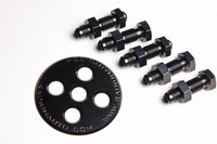 Radium Fuel Surge Tank 6AN Bulkhead Plate w/ Fittings and Nuts  - Radium Engineering | Coore Australia