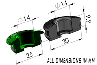 Radium Injector Seats for Top Feed Conversion Fuel Rails - Nissan SR20DET/RB25DET  - Radium Engineering | Coore Australia