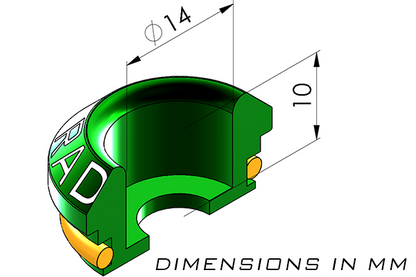 Radium Injector Seats for Top Feed Conversion Fuel Rails - Subaru  - Radium Engineering | Coore Australia