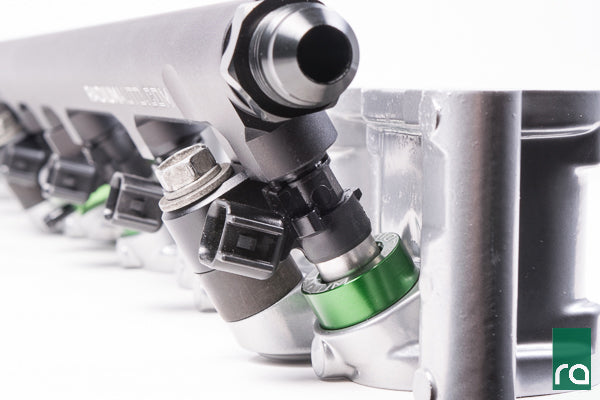 Radium Side Feed Conversion Fuel Rail - Toyota 1JZ-GTE non-VVTi  - Radium Engineering | Coore Australia