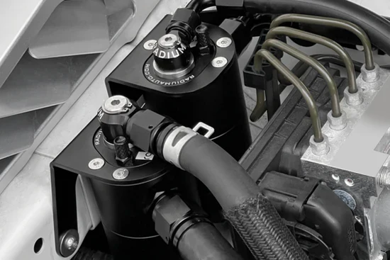 Radium Dual Catch Can Kit - Subaru WRX VA 15+/FXT SJ 13-18 (FA20) - Fluid Lock  - Radium Engineering | Coore Australia