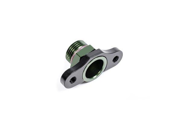 Radium FPR Adapter, 8AN ORB, 7mm Bore, 39mm Offset, M6 - Radium Engineering | Coore Australia