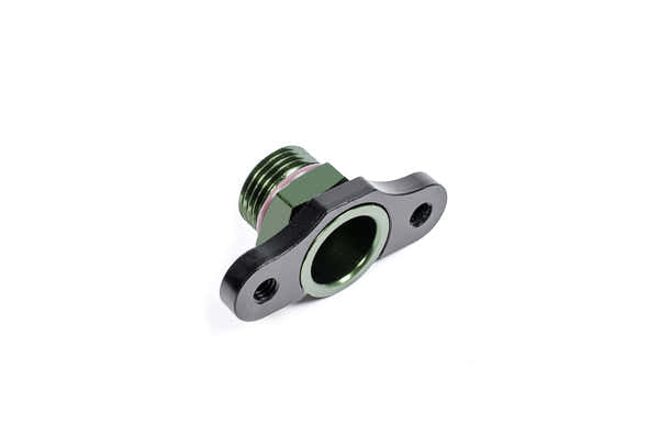 Radium FPR Adapter, 8AN ORB, 7mm Bore, 39mm Spacing, M6 - Radium Engineering | Coore Australia