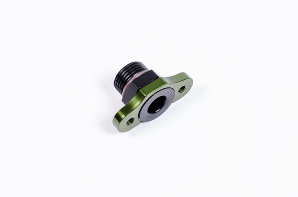 Radium FPR Adaptor 8AN ORB, 11mm Bore, 32mm Spacing, M5 - Subaru/Nissan/Mazda RX-7  - Radium Engineering | Coore Australia