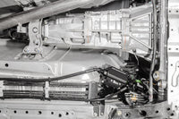 Radium 20-0912 fuel filter mount installed with filter and fittings (sold separately)