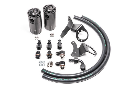 Radium Dual Fluid Lock Catch Can Kit, Ford Mustang GT (2011-2014) - Radium Engineering | Coore Australia