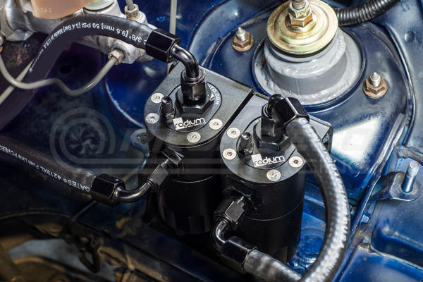 Radium Fluid Lock Single Catch Can Kit - Mazda MX-5 NA/NB 89-05