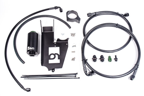 Radium Fuel Hanger Plumbing Kit w/Filter - Mitsubishi Evo 7-9  - Radium Engineering | Coore Australia