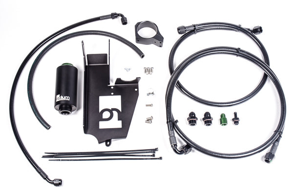 Radium Fuel Hanger Plumbing Kit w/Filter - Mitsubishi Evo 7-9  - Radium Engineering | Coore Australia