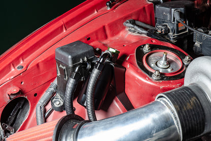 Radium Dual Fluid Lock Catch Can Kit - Toyota Supra A80 93-02