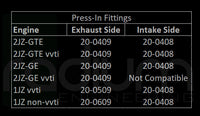 Radium 10AN Male Swivel Banjo 18.0mm Press Fit Fitting - Toyota 1JZ/2JZ Intake  - Radium Engineering | Coore Australia