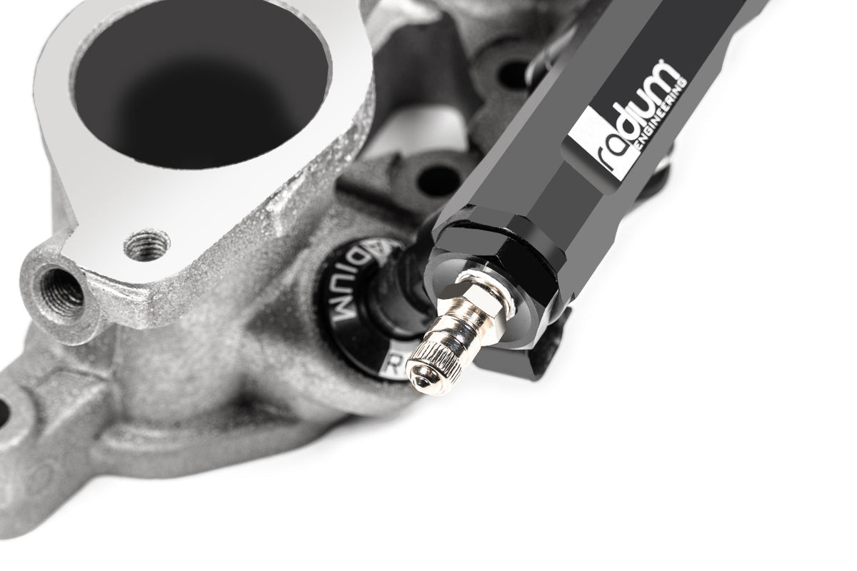 Radium 8AN ORB to Schrader Valve Adapter - Radium Engineering | Coore Australia