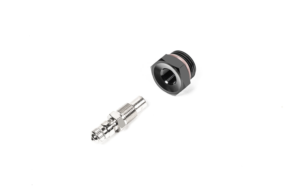 Radium 8AN ORB to Schrader Valve Adapter - Radium Engineering | Coore Australia