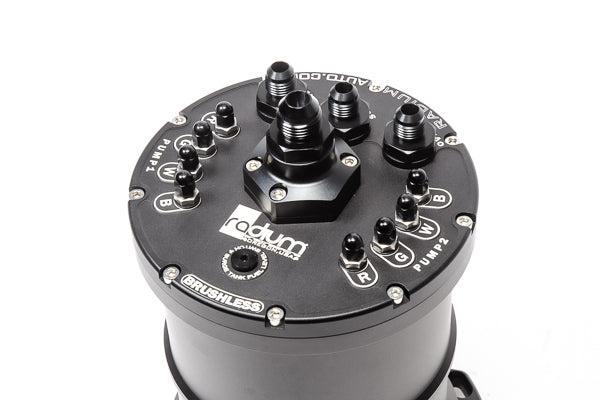 Radium MPFST Multi-Pump Fuel Surge Tank Suit Ti Automotive E5LM, No Pumps