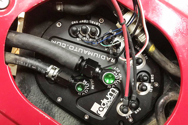 Radium Fuel Hanger Surge Tank Feed w/Filter - Mazda RX-7 FD 92-02