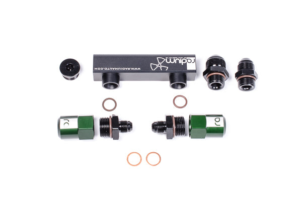 Radium 4-Port Manifold, Bosch 044 Pumps, Reuses Check Valves  - Radium Engineering | Coore Australia