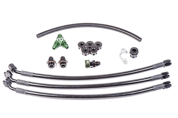 Radium Fuel Rail Plumbing Kit - Nissan 350Z 03-07/Skyline V35 (VQ35DE)  - Radium Engineering | Coore Australia