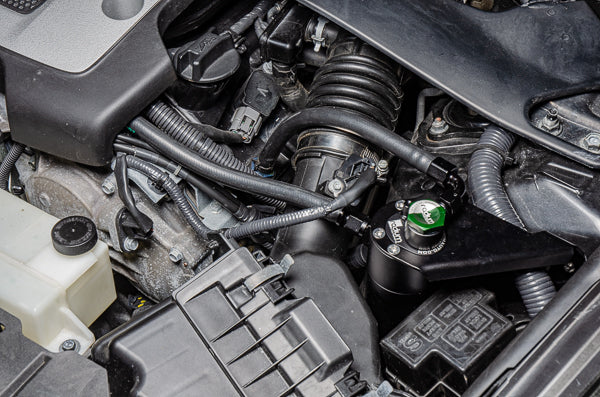Radium Dual Fluid Lock Catch Can Kit - Nissan 370Z Z34 09-21  - Radium Engineering | Coore Australia