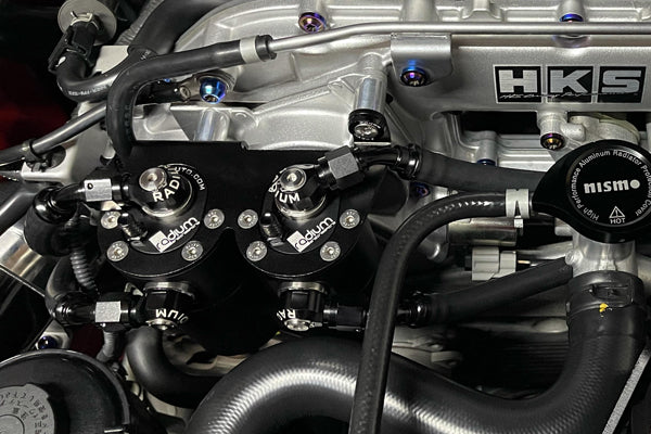 Radium Dual Catch Can Kit, CCV, Nissan R35 GT-R, Fluid Lock  - Radium Engineering | Coore Australia