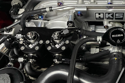 Radium Dual Catch Can Kit, CCV, Nissan R35 GT-R, Fluid Lock