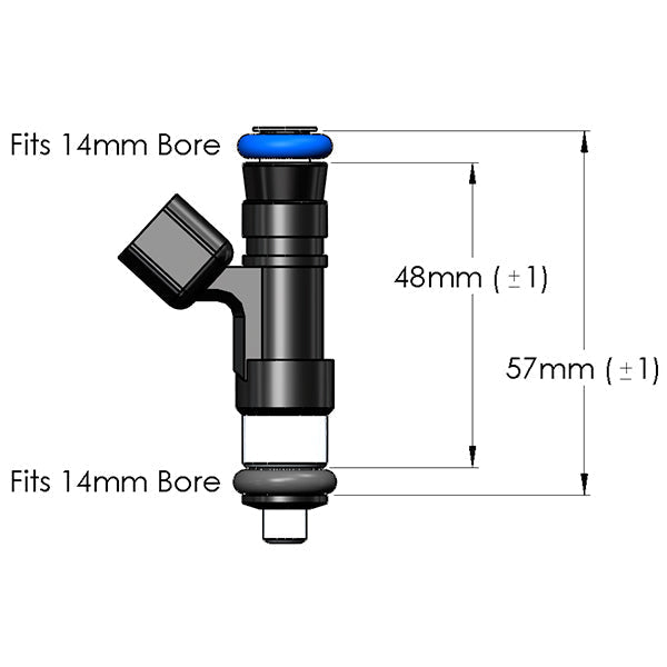Radium Side Feed Conversion Fuel Rails - Subaru WRX/STI 97-00 (V3-V6)  - Radium Engineering | Coore Australia