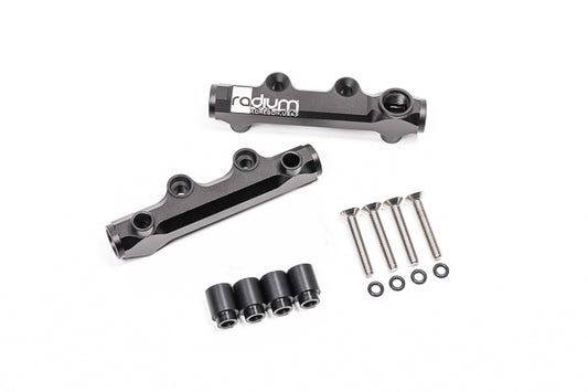 Radium Top Feed Upgrade Fuel Rails w/Top FPD Port - Subaru WRX/STI/Forester