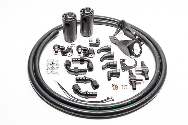 Radium Dual PCV/CCV Fluid Lock Catch Can Kit - Nissan Skyline GT-R R32  - Radium Engineering | Coore Australia