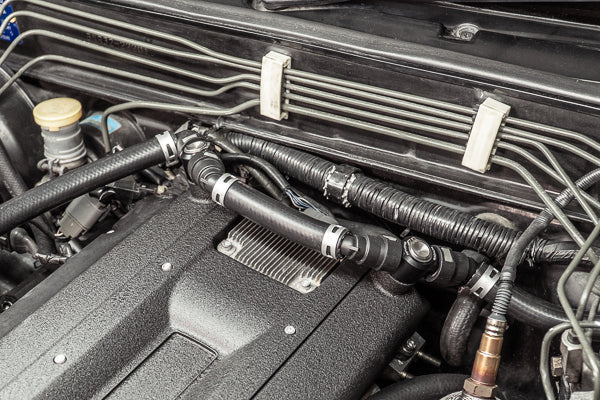 Radium Dual PCV/CCV Fluid Lock Catch Can Kit - Nissan Skyline GT-R R32  - Radium Engineering | Coore Australia