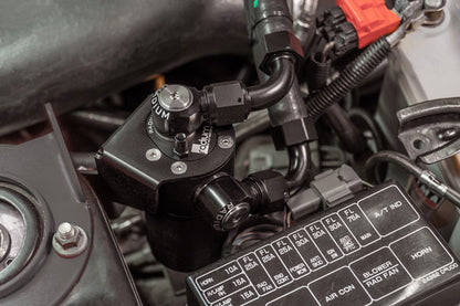 Radium Dual PCV/CCV Fluid Lock Catch Can Kit - Nissan Skyline GT-R R32  - Radium Engineering | Coore Australia