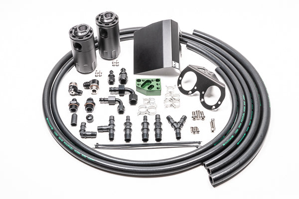 Radium Dual Fluid Lock Catch Can Kit LHD - Subaru WRX 01-14/STI 01-21  - Radium Engineering | Coore Australia